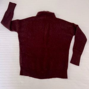 Vince Boiled Cashmere Funnel Neck